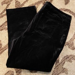 Venezia Crushed Velvet Pants Size 28